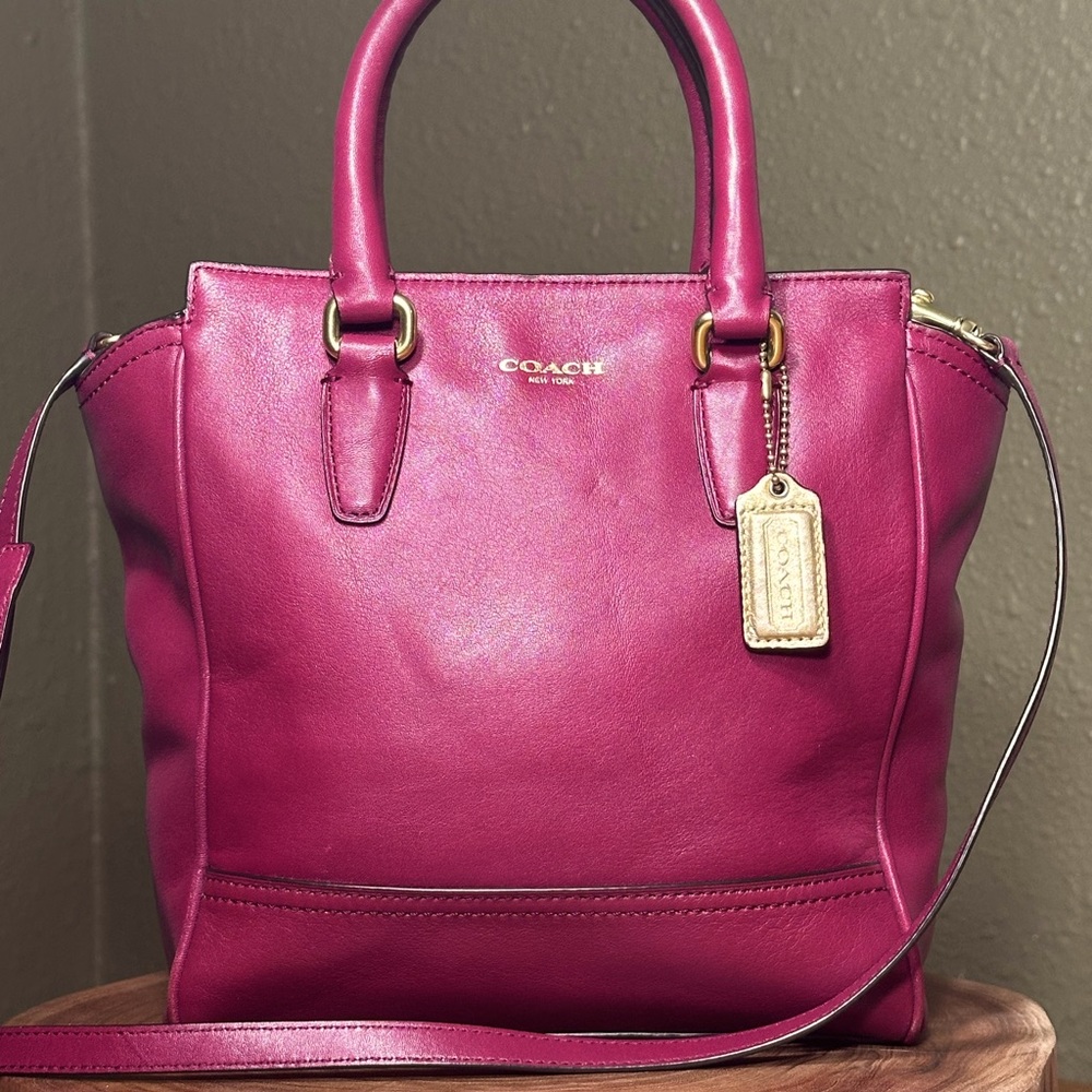 COACH Legacy Leather Mini Tanner Satchel/Crossbody